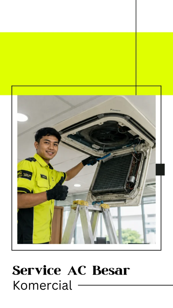 Teknisi Service AC Gedung oleh Putra Jaya Service AC