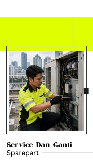 Service AC Dan Ganti Sparepart